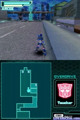 Transformers Prime - The Game (Europe) (De,Sv) screen shot game playing